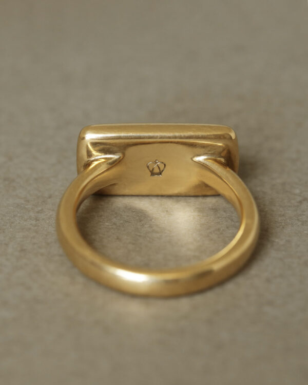 Gold Bar Ring - Image 6