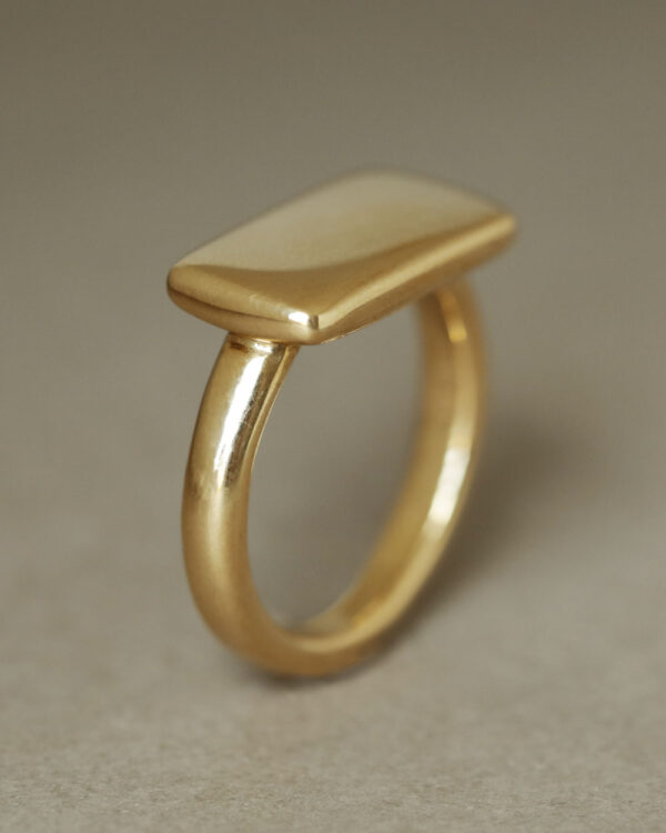 Gold Bar Ring